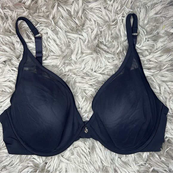 Thirdlove 24/7 Classic Uplift Contour Plunge black bra size 38E - Picture 3 of 9